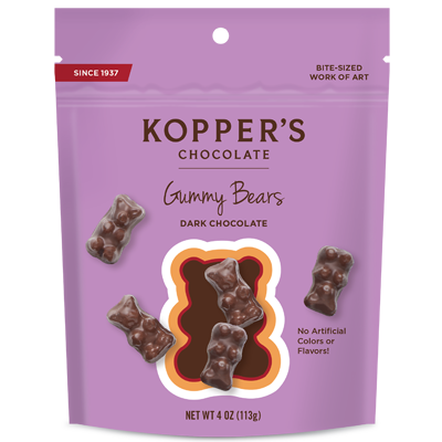 Dark Chocolate Gummy Bears