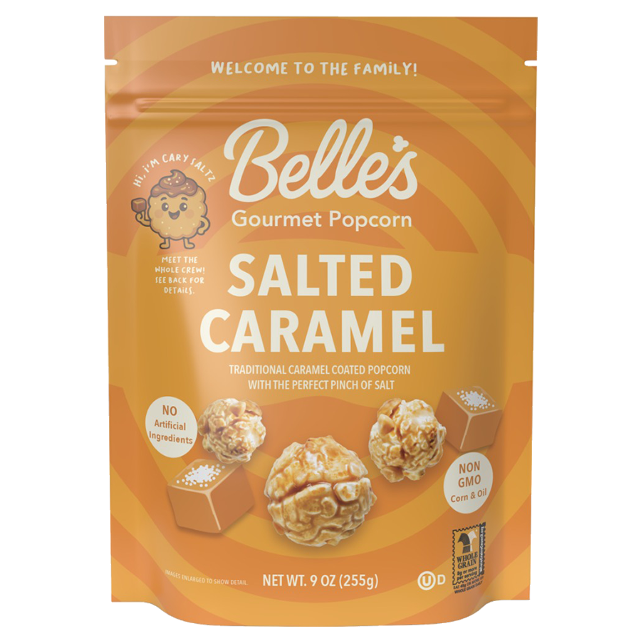 Belle's Gourmet Salted Caramel Popcorn