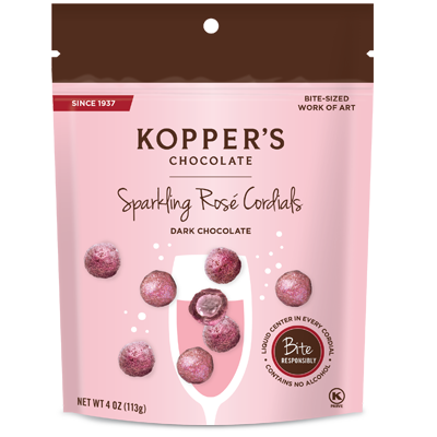 Sparkling Rosé Cordials